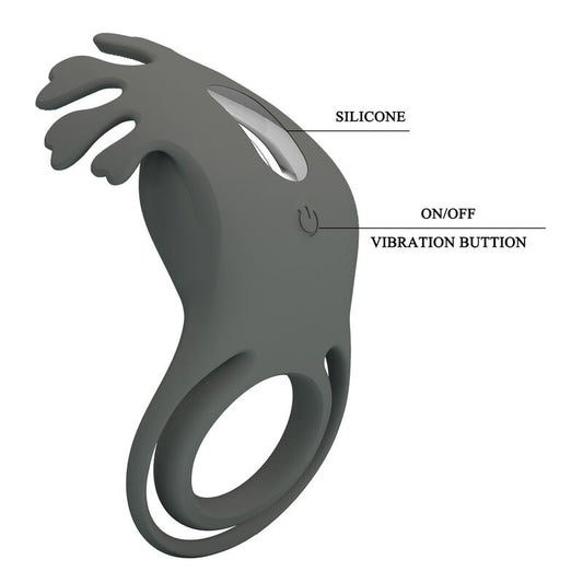 PRETTY LOVE - ANILLO VIBRADOR RECARGABLE CON ESTIMULADOR