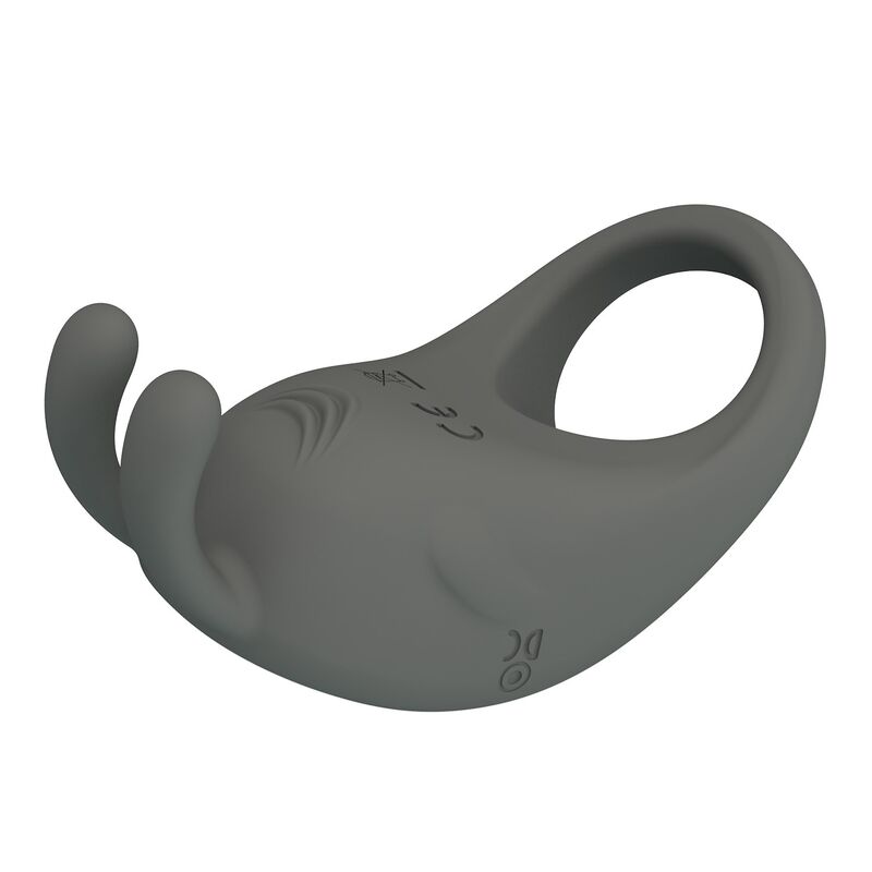 PRETTY LOVE - ANILLO VIBRADOR RECARGABLE CON ESTIMULADOR DE CONEJO
