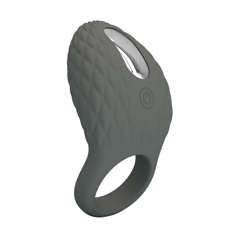PRETTY LOVE - ANILLO VIBRADOR RECARGABLE CON ESTIMULADOR TEXTURIZADO