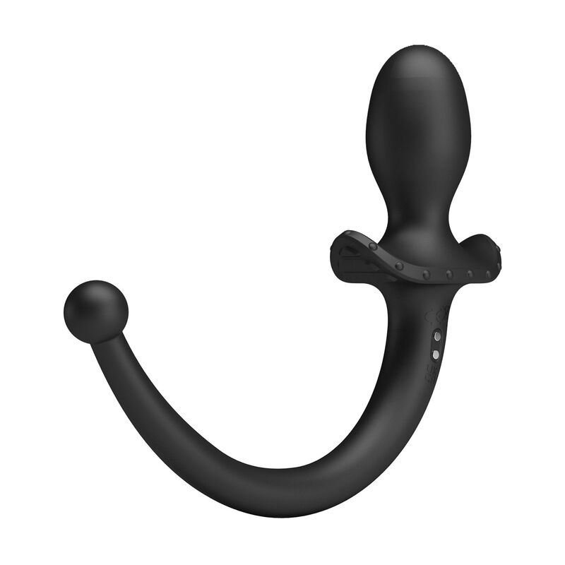 PRETTY LOVE - ANTHONY VIBRADOR ANAL Y PERINEAL APP CONTROL NEGRO