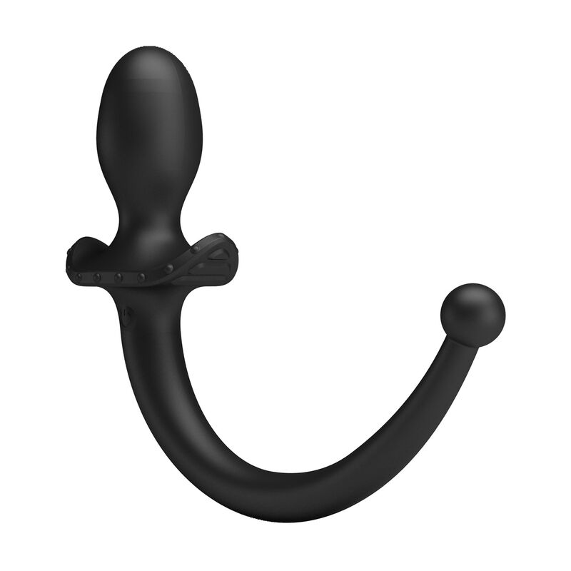 PRETTY LOVE - ANTHONY VIBRADOR ANAL Y PERINEAL APP CONTROL NEGRO