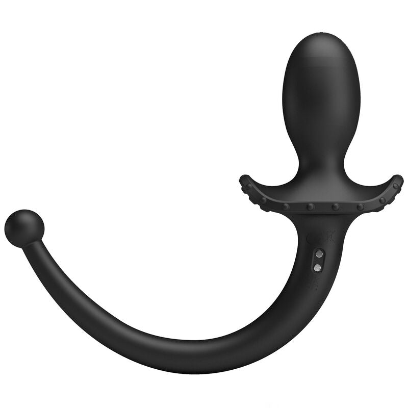 PRETTY LOVE - ANTHONY VIBRADOR ANAL Y PERINEAL APP CONTROL NEGRO