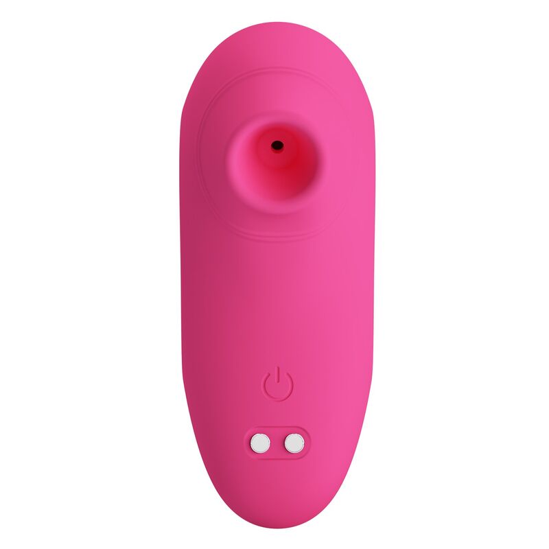 PRETTY LOVE - ARILA SUCCIONADOR DE CLÍTORIS CON VIBRACIÓN RECARGABLE ROSA