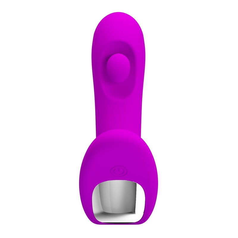 PRETTY LOVE - BAUER MASAJEADOR DE PRÓSTATA 12 MODOS RECARGABLE MORADO