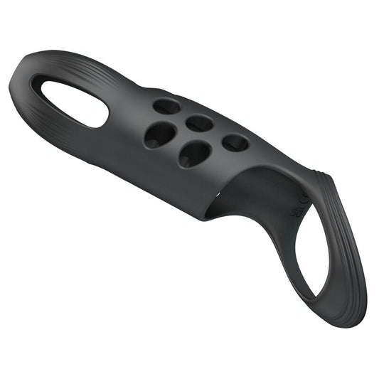 PRETTY LOVE - CRAIG ANILLO PARA PENE VIBRADOR RECARGABLE NEGRO