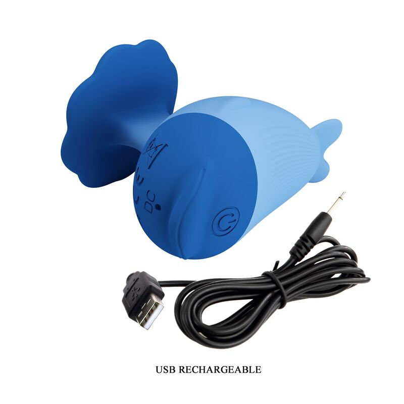 PRETTY LOVE - DOLPHIN MINI VIBRADOR RECARGABLE USB