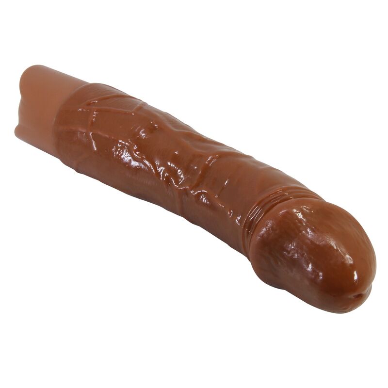 PRETTY LOVE - DONALD VIBRADOR REALÍSTICO 19,5 CM Ø 4 CM COLOR MARRÓN