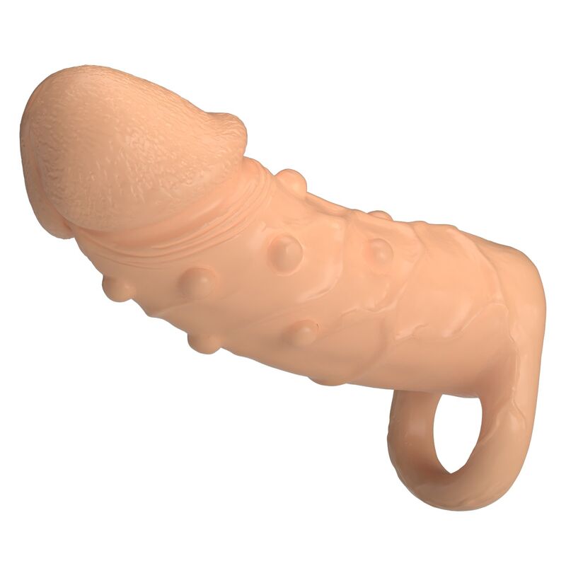 PRETTY LOVE - DORT FUNDA PARA PENE EXTENSORA 14 CM Ø 4 CM COLOR NATURAL