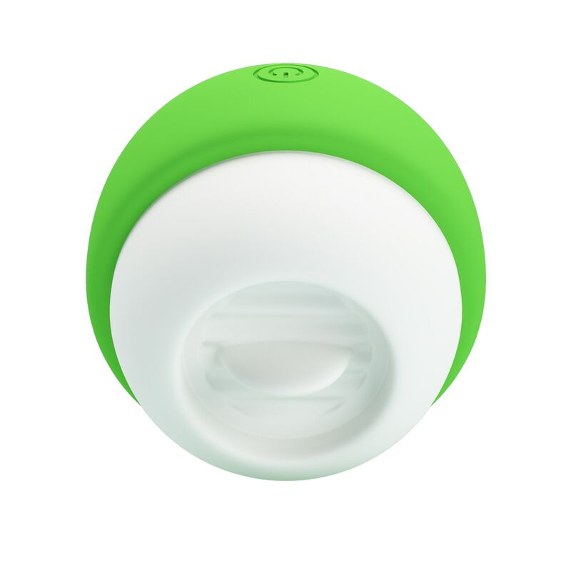 PRETTY LOVE - ESTIMULADOR CLITORAL CON EFECTO LENGUA RECARGABLE VERDE