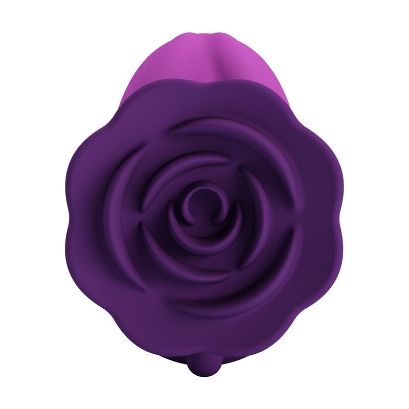 PRETTY LOVE - ESTIMULADOR DE CLÍTORIS 7 MODOS RECARGABLE FORMA ROSA MORADA
