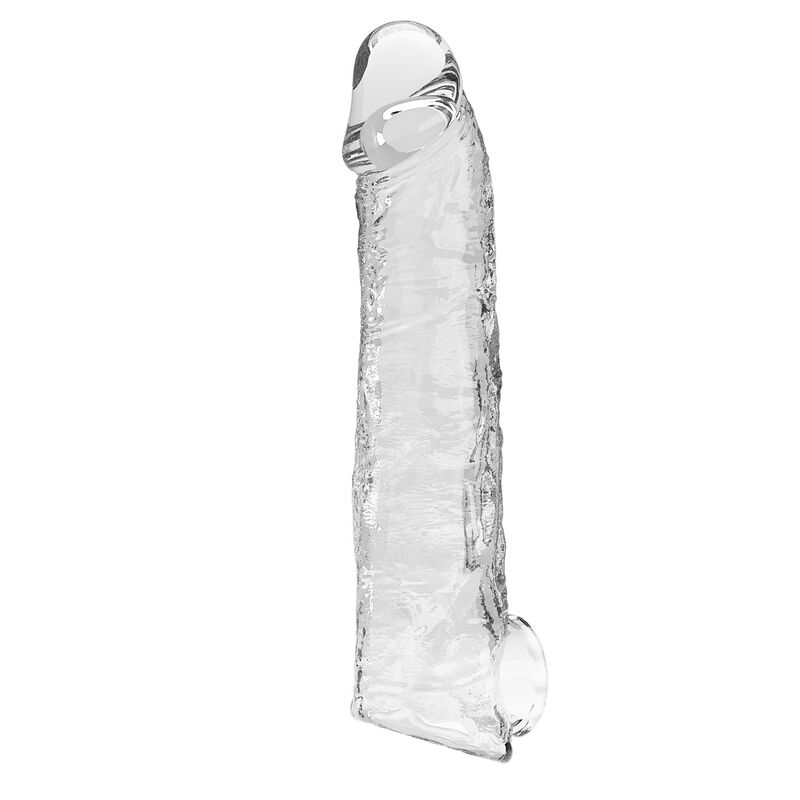 PRETTY LOVE - FUNDA EXTENSORA PARA PENE AJUSTABLE 26 CM Ø 4 CM COLOR TRANSPARENTE