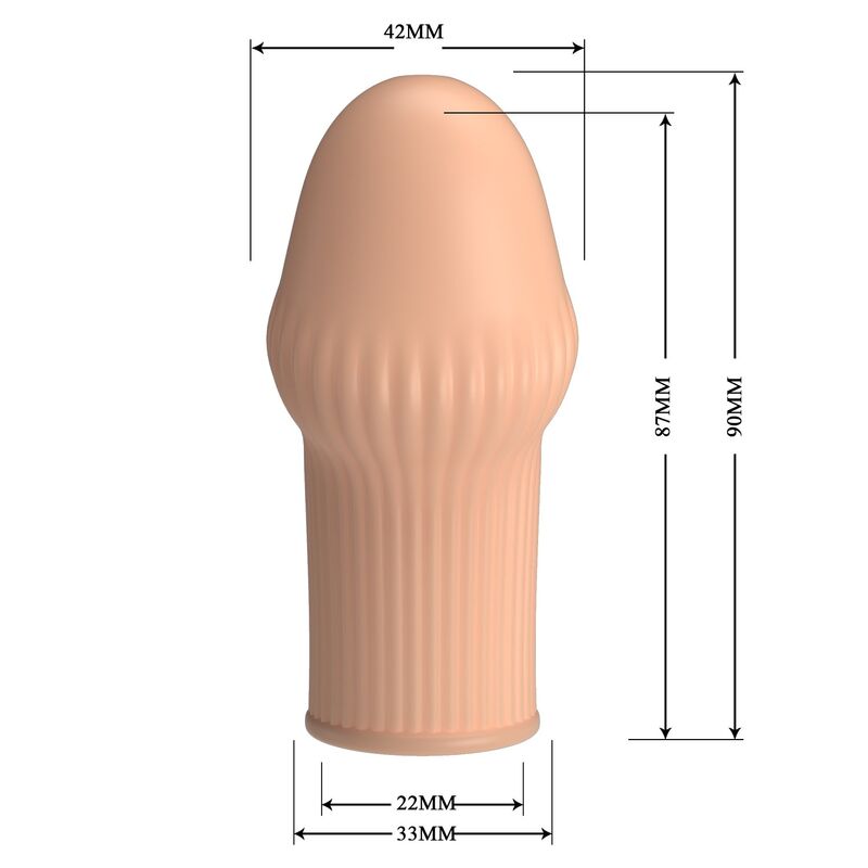 PRETTY LOVE - HUEL FUNDA PARA PENE COLOR NATURAL