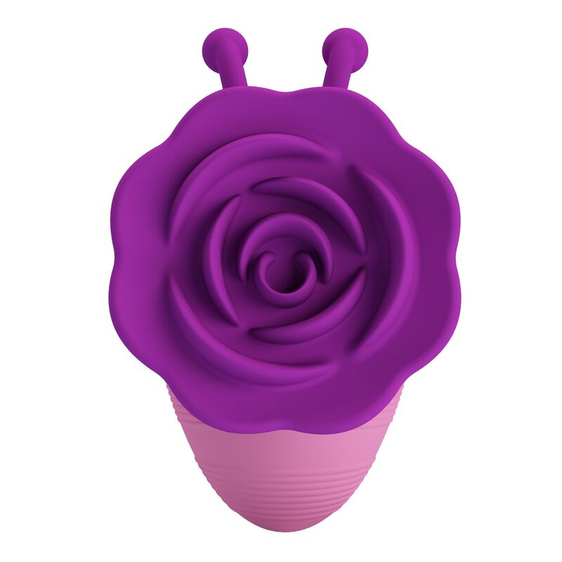PRETTY LOVE - LITTLE BEE ESTIMULADOR DE CLÍTORIS 7 MODOS RECARGABLE MORADO-ROSA