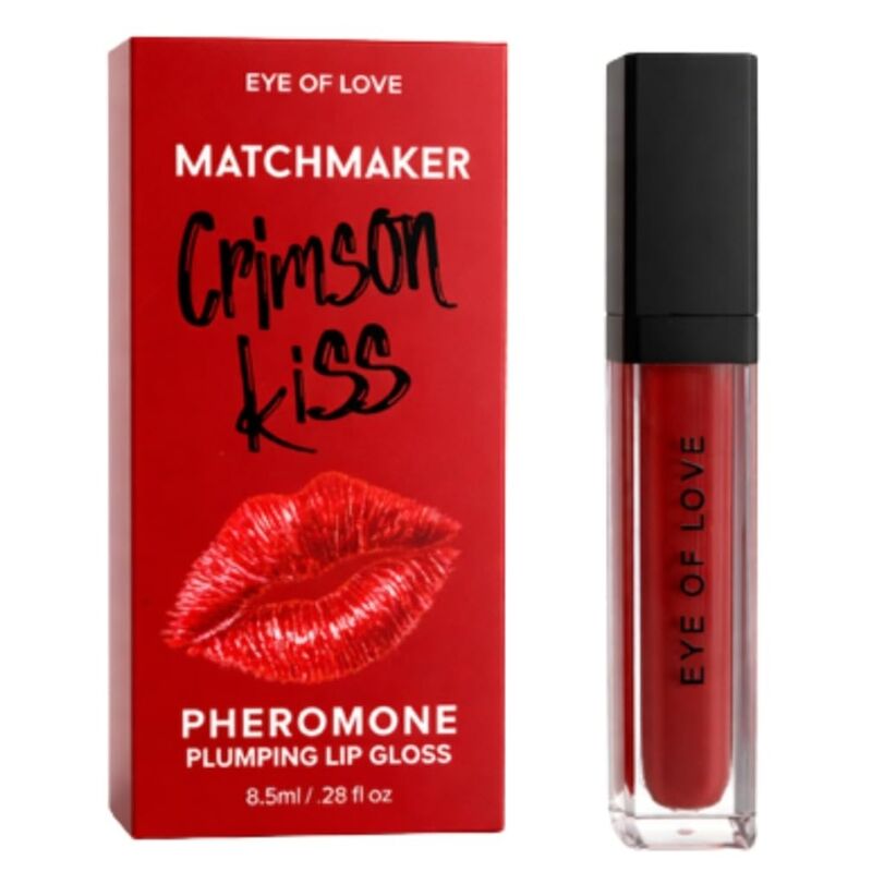 EYE OF LOVE - MATCHMAKER CRIMSON KISS BRILLO LABIAL ROJO EFECTO VOLUMEN CON FEROMONAS 8,5 ML