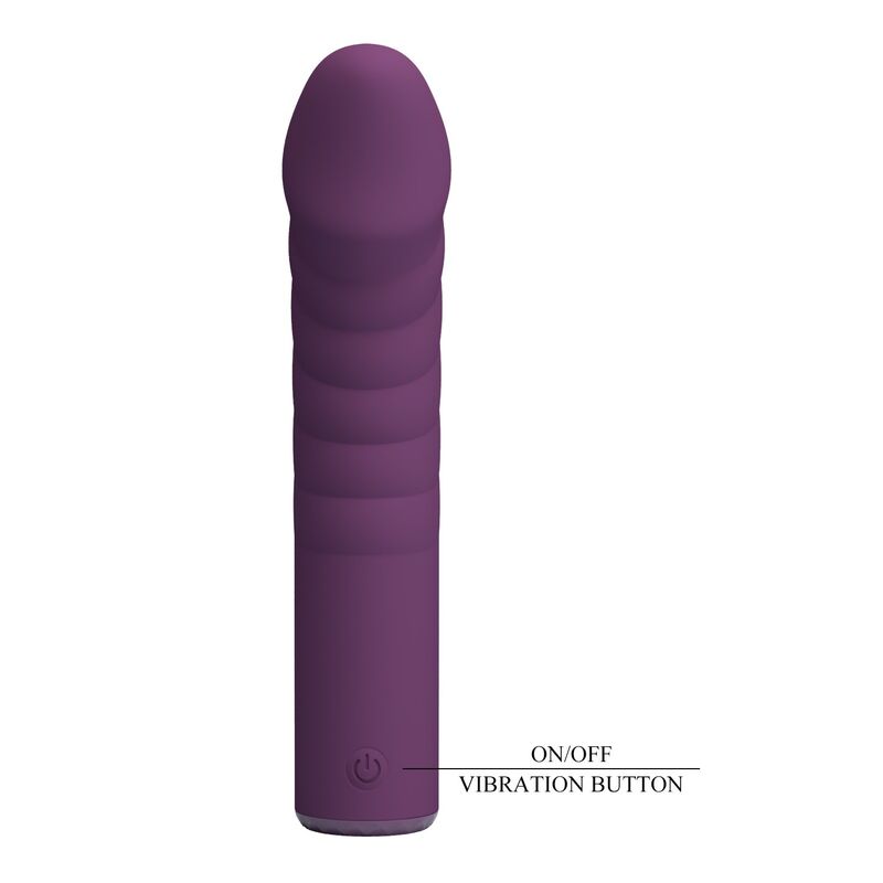 PRETTY LOVE - RYLAND VIBRADOR RECARGABLE 10 FUNCIONES MORADO