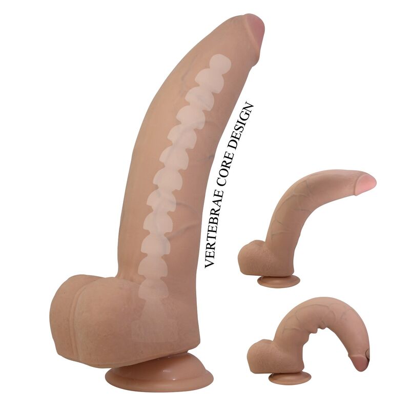 PRETTY LOVE - QUINLAN DILDO REALÍSTICO 26 CM Ø 5,5 CM COLOR NATURAL