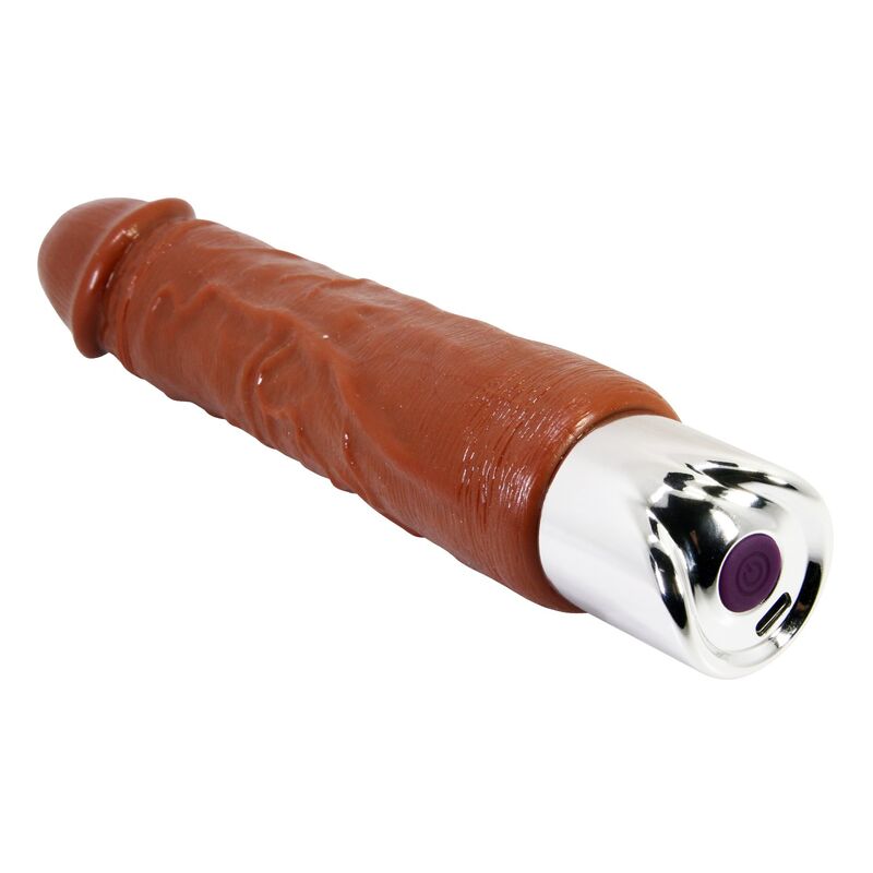 PRETTY LOVE - PRO VIBRADOR REALÍSTICO 23,5 CM Ø 4,8 CM COLOR MARRÓN