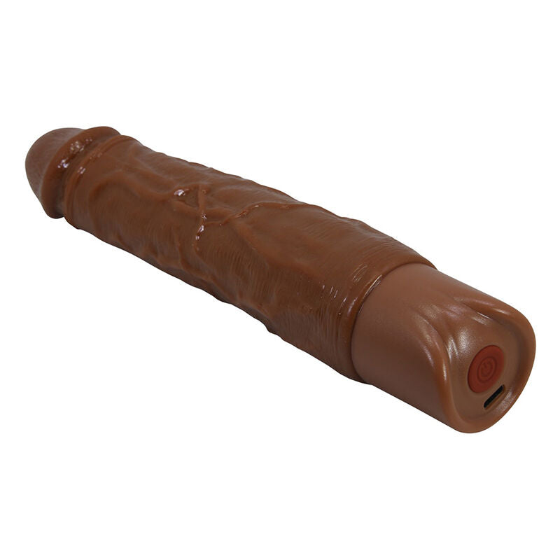 PRETTY LOVE - OWEN VIBRADOR REALÍSTICO 22,5 CM Ø 4,5 CM COLOR MARRÓN