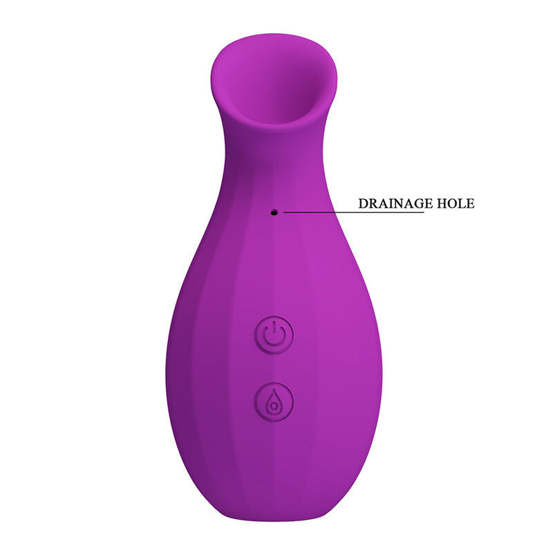 PRETTY LOVE - MAGIC BOTTLE SUCCIONADOR DE CLÍTORIS RECARGABLE MORADO