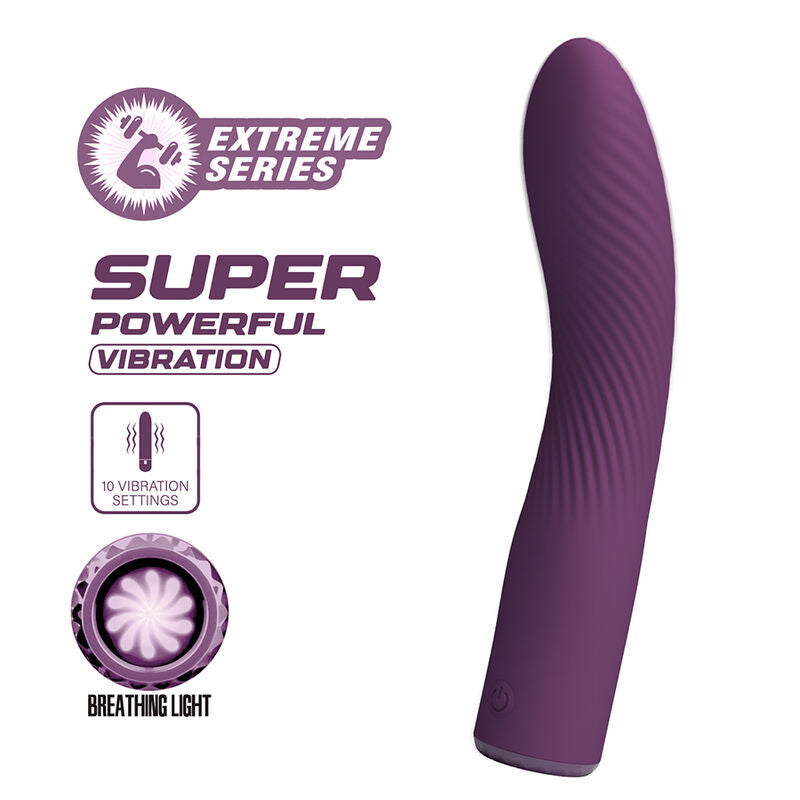 PRETTY LOVE - KISSELL VIBRADOR RECARGABLE 10 FUNCIONES MORADO