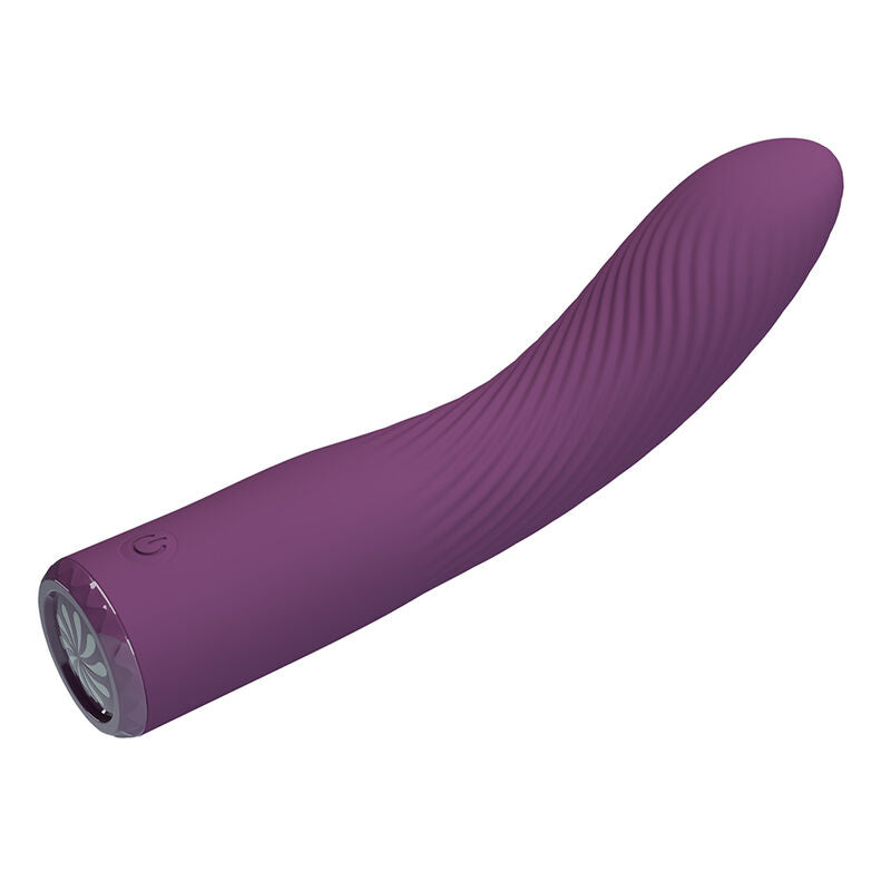 PRETTY LOVE - KISSELL VIBRADOR RECARGABLE 10 FUNCIONES MORADO
