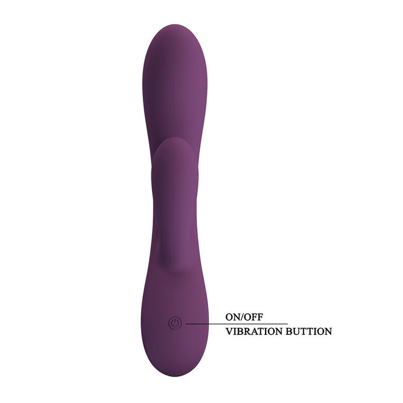 PRETTY LOVE - ROSOLYN VIBRADOR RABBIT RECARGABLE 10 FUNCIONES