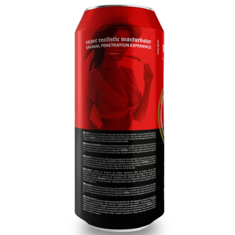 ALIVE - MASTURBADOR MASCULINO VAGINA LATA CERVEZA ESTELA GALÁCTICA
