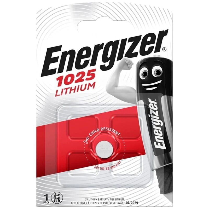 ENERGIZER - PILA BOTON LITIO CR1025 3V BLISTER*1