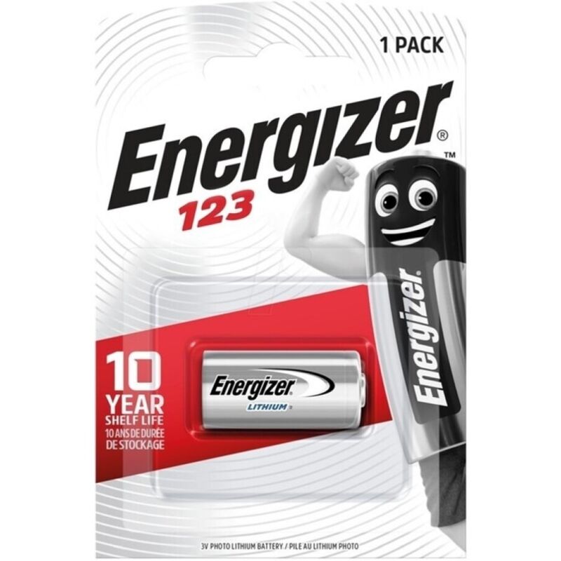 ENERGIZER - PILA LITIO FOTO CR123 3V BLISTER*1