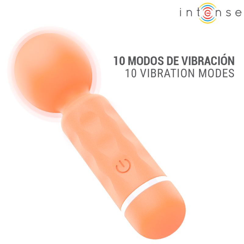 INTENSE - JARED MINI WAND MASSAGER RECARGABLE USB NARANJA
