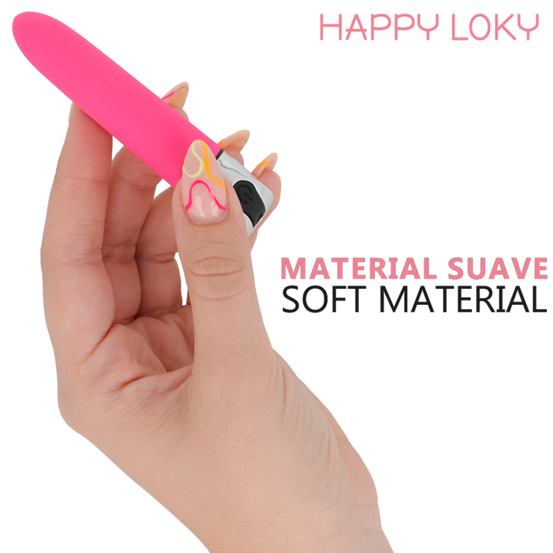 HAPPY LOKY - PIGLET MINI VIBRADOR RECARGABLE USB ROSA