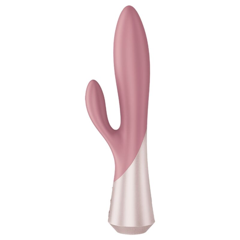 SATISFYER - PEARL BUNNY 1 VIBRADOR RABBIT CON PERLAS GIRATORIAS TERRACOTA