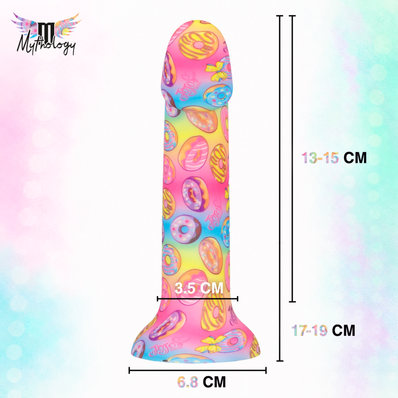 MYTHOLOGY - LYRA 2 DILDO DE SILICONA 19 CM Ø 3,3 CM DONUTS
