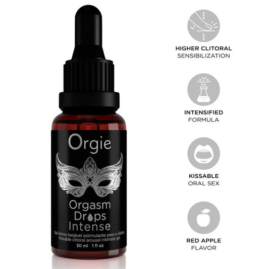 ORGIE - ORGASM DROPS INTENSE GOTAS ESTIMULANTES PARA CLÍTORIS 30 ML