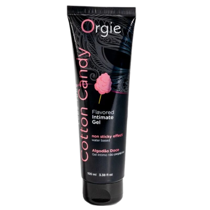 ORGIE - LUBRICANTE GEL ÍNTIMO BESABLE BASE AGUA ALGODÓN DE AZÚCAR  100 ML
