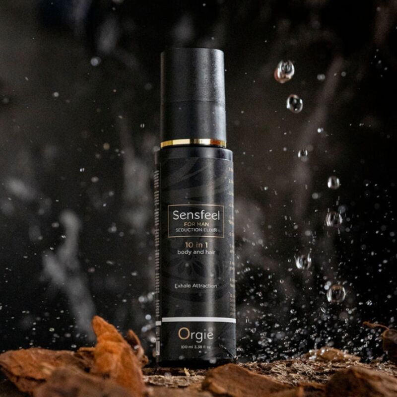 ORGIE - SENSFEEL ELIXIR DE SEDUCCIÓN PARA HOMBRE 10 EN 1 CUERPO Y CABELLO 100 ML