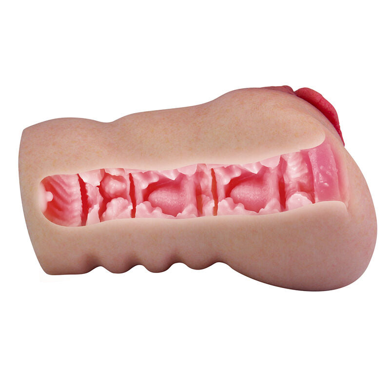 PRETTY LOVE - JESSAMINE MASTURBADOR VAGINA REALISTA DE SILICONA COMPACTO NATURAL