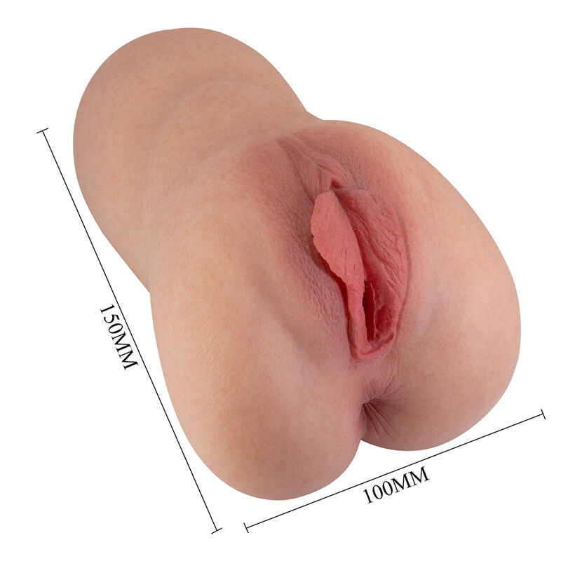 PRETTY LOVE - JESSAMINE MASTURBADOR VAGINA REALISTA DE SILICONA COMPACTO NATURAL