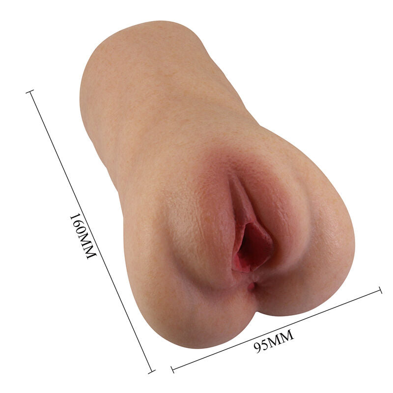PRETTY LOVE - OTTILIE MASTURBADOR VAGINA REALISTA DE SILICONA COMPACTO NATURAL