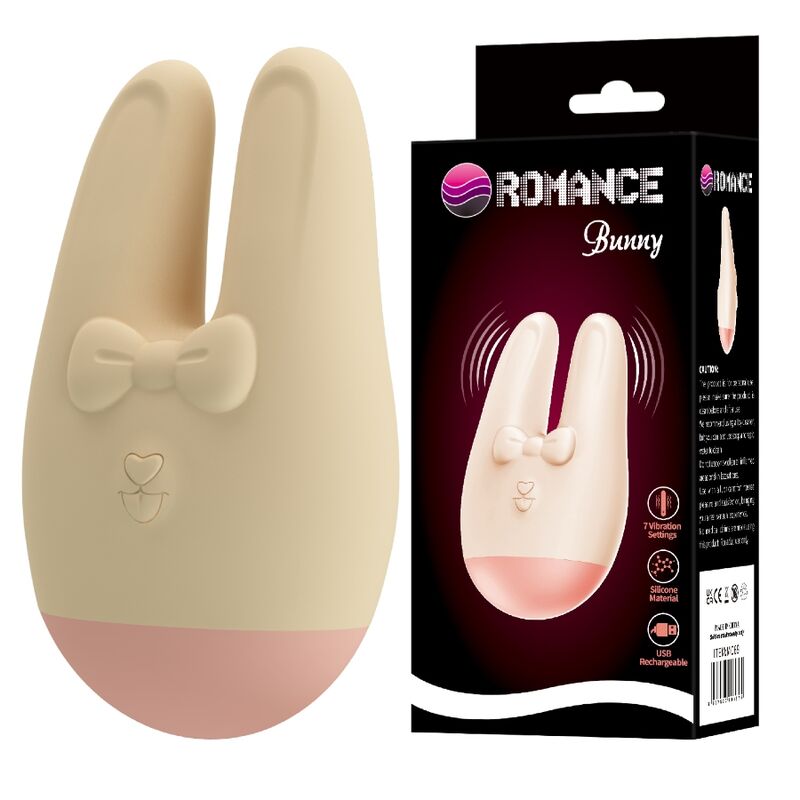 ROMANCE - BUNNY ESTIMULADOR EXTERNO 7 MODOS DE VIBRACIÓN