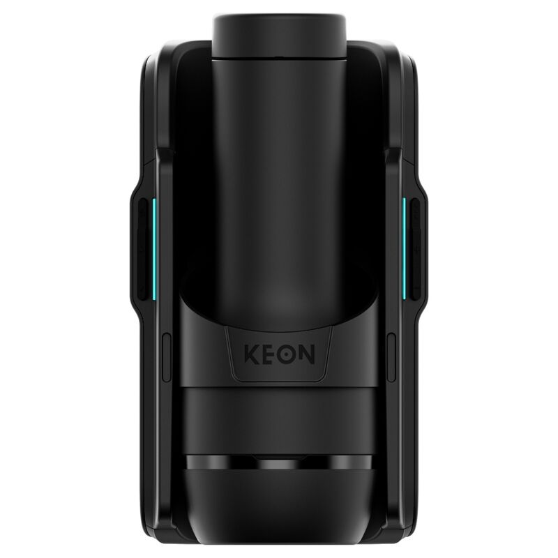 KIIROO - KEON 2 COMBO MASTURBADOR AUTOMÁTICO INTERACTIVO CON FEEL STROKER NEGRO/AZUL