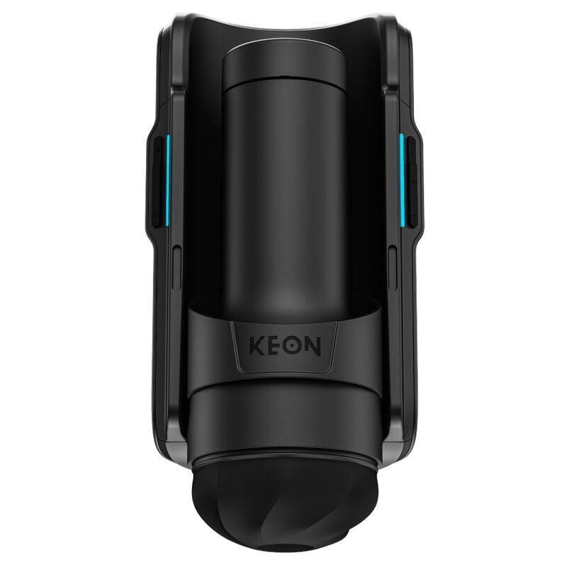 KIIROO - KEON 2 COMBO MASTURBADOR AUTOMÁTICO INTERACTIVO CON FEEL STROKER NEGRO/AZUL