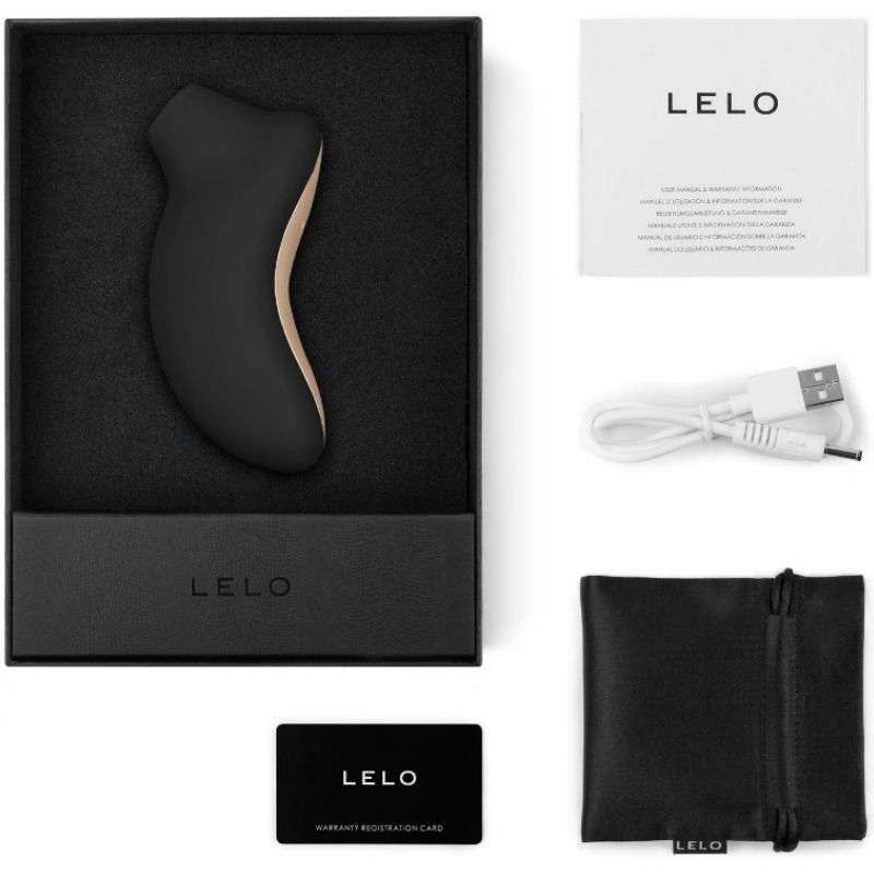 LELO - ESTIMULADOR CLITORIS SONA NEGRO