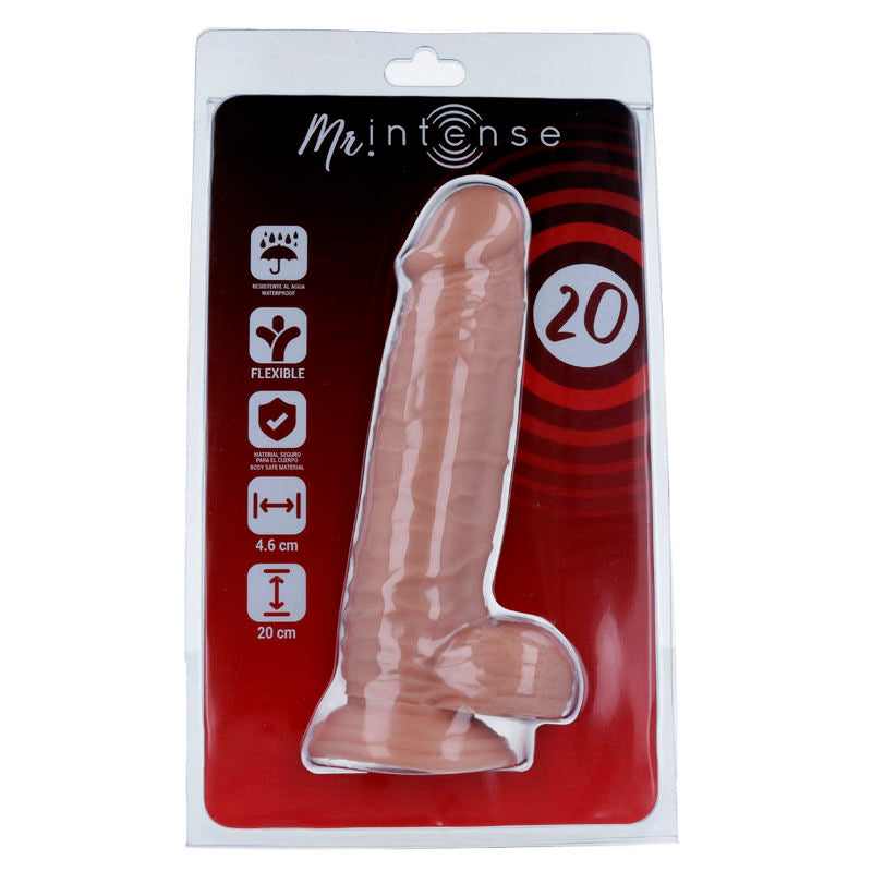 MR INTENSE - 20 PENE REALISTICO 20 CM -O- 4.6 CM