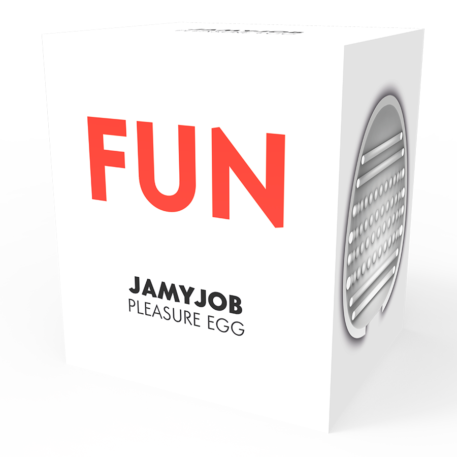 JAMYJOB - HUEVO MASTURBADOR DISCRETO EDICION ROJO FUN